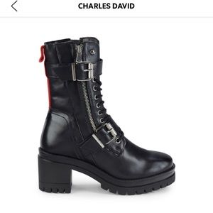 Charles David Clout 2 Combat Boots